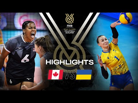 🇨🇦 CAN vs. 🇺🇦 UKR - Highlights | Women's OQT 2023