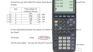 Question 47 Linear Relations Grade 9 Applied