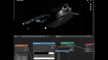 How to Texture a Scifi Ship - Blender