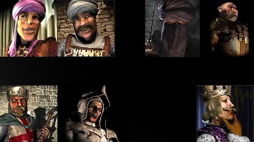 EMIR SULTAN VS CALIPH PIG VS LIONHEART RAT VS PHILIPP | Stronghold Crusader Ai Battle