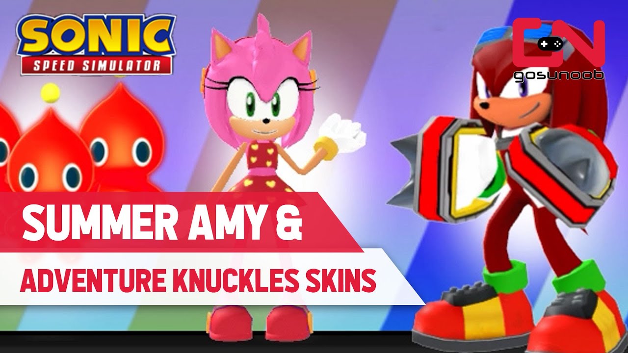 CLASSIC KNUCKLES & AMY ROSE ARE COMING! (Sonic Speed SImulator