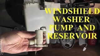 How to Replace A Windshield Washer Pump and Reservoir