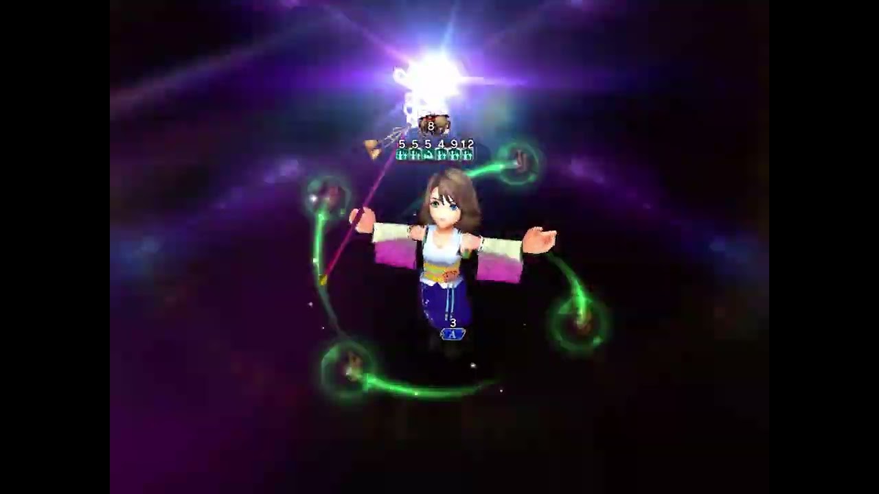 [DFFOO JP] " Returning World " Medal Challenge SHINRYU ( Yuna, Lenna, Leila )