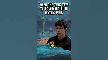 when the tanks trys to do a MDI pull in Mythic  plus #wow #worldofwarcraft #warcraft