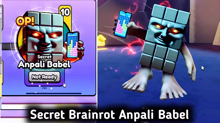 Roblox - New Arcade Event SECRET Anpali Babel Brainrot In Brainrot Evolution | Update