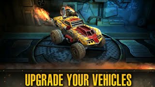 Race game, destroy enemy trucks and cars in this action combat racing gadi games... screenshot 2