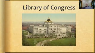 The Library of Congress: A Treasure for Genealogy – Byron Holdiman (8 June 2023)