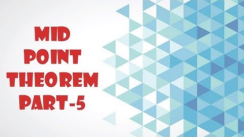 Proof of Equal Intercept Theorem|Mid Point Theorem Series Part-5