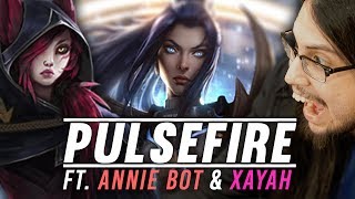 Imaqtpie  PULSEFIRE CAITLYN & XAYAH GOD ft. Annie Bot