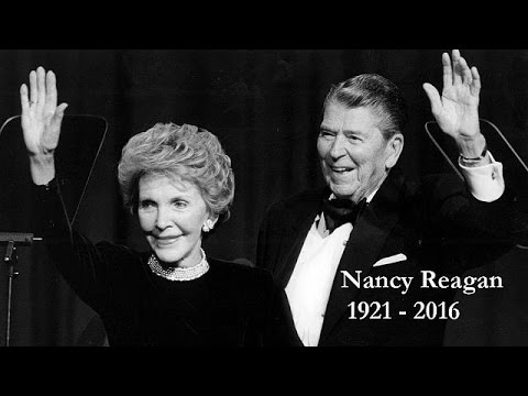 First Lady Nancy Reagan Yaşamını Yitirdi