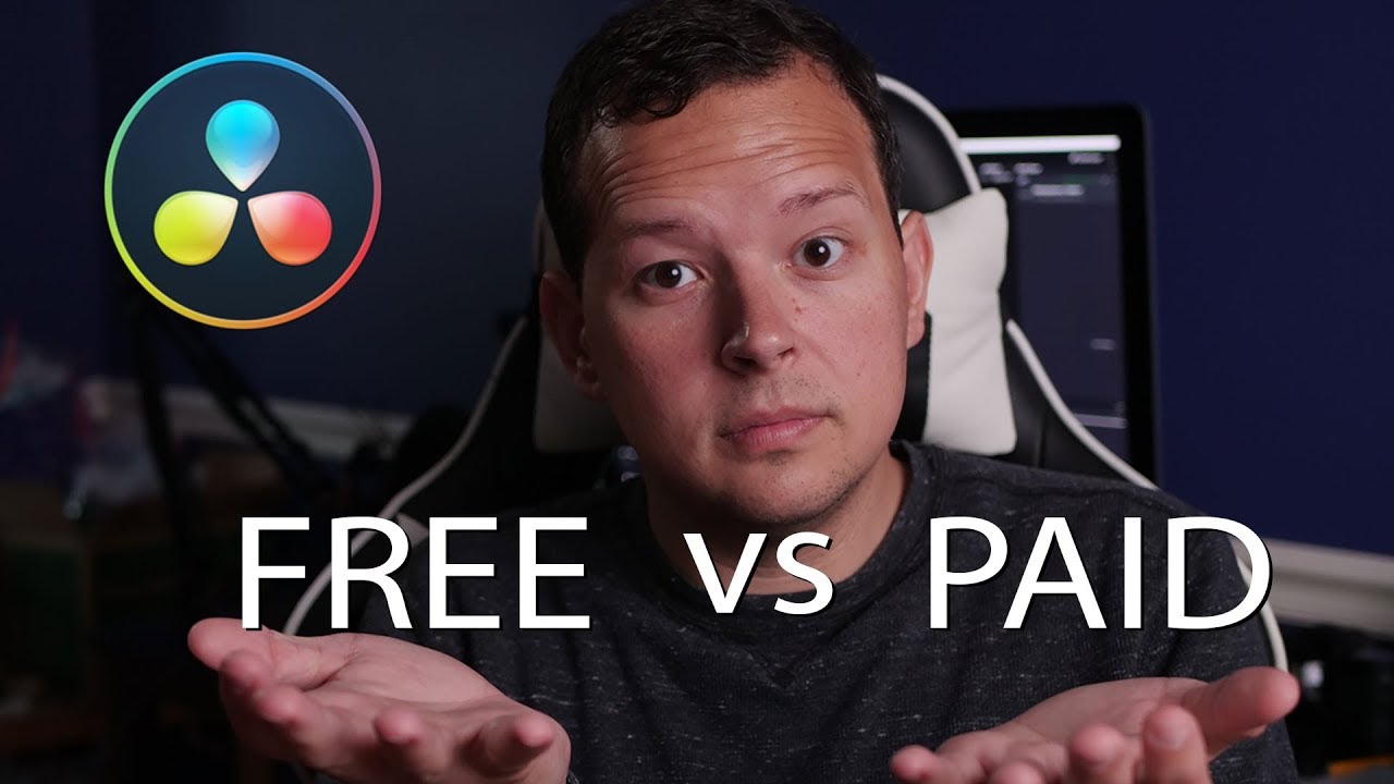 Resolve FREE vs STUDIO...Which One Do You Need? - YouTube