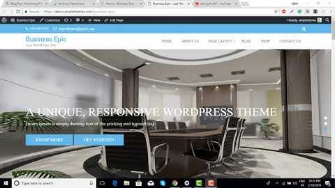 how to Set up  social menu in header Business Epic Theme