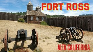 FORT ROSS - RUSSIAN SETTLEMENT - ALTA CALIFORNIA - FUR TRADING - OUTPOST - POMO INDIANS -  HISTORY