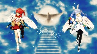 (MMD)兎田ぺこらXさくらみこ