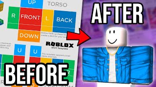 How To Make Your Own Roblox Shirt Free - (2023) - Youtube