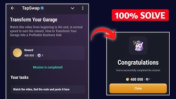Transform Your Garage | Tapswap Code | How to Transform Your Garage Into a Profitable Business Hub