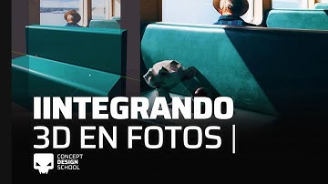¿cómo integrar un modelos 3D en una foto? Tutorial. - Concept Art in Blender -