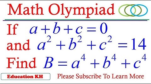 How to find the value of expression | Math Olympiad Training | explain step by step