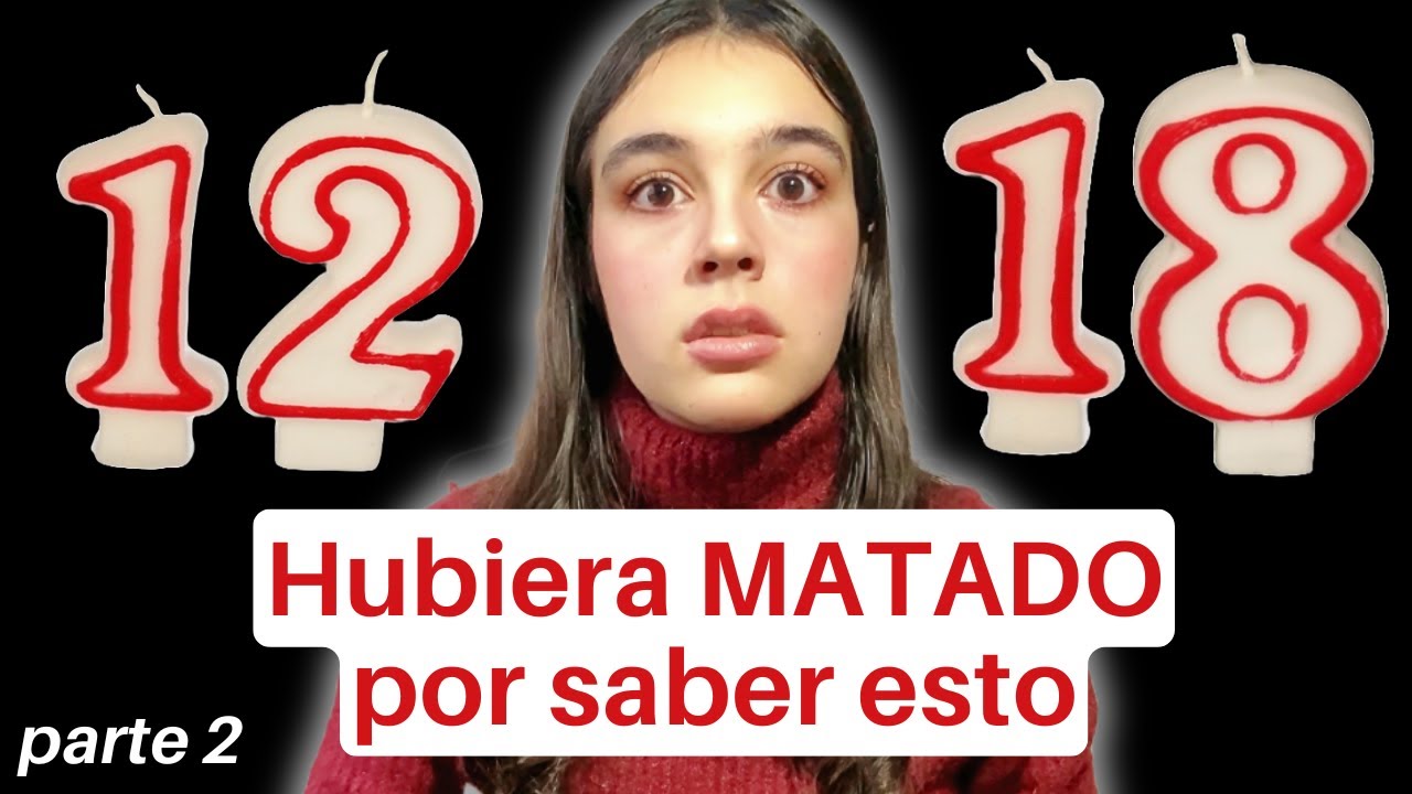 Si tienes entre 12 y 18 años, mira este vídeo...