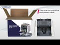 Unboxing of ribao bc40 money counter