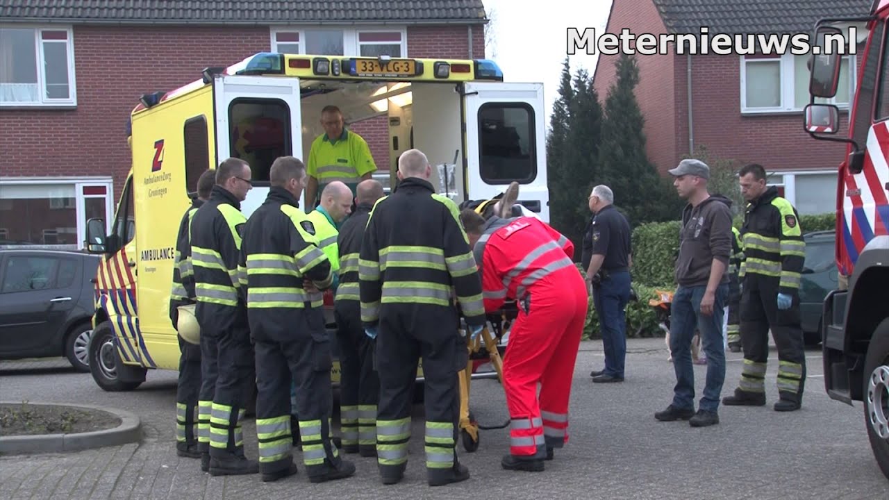 Vrouw ernstig gewond na ontploffing tuinkachel