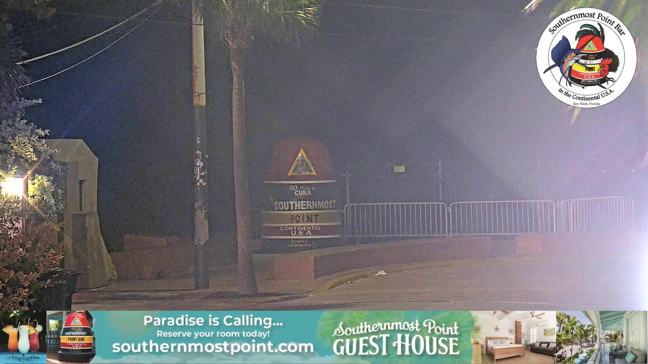 Southernmost Point Live Camera - Key West, Florida LIVE Stream by The Southernmost Point Bar