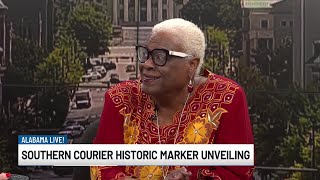 Unveiling the Southern Courier Historic Marker