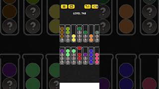 Ball sort puzzle level 749 #ballsortpuzzle