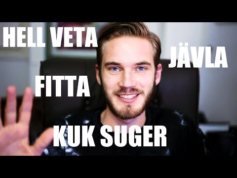 PewDiePie Raging and Swearing in Swedish for 18 Minutes