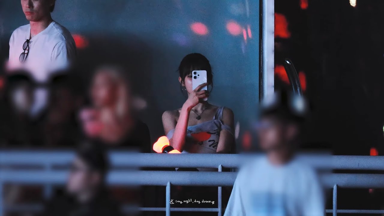 250706 아이들 민니 블랙핑크 콘서트 리액션 직캠 - 뚜두뚜두 i-dle MINNIE