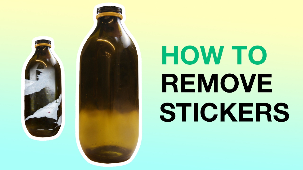 4 Ways to Remove Stickers - YouTube