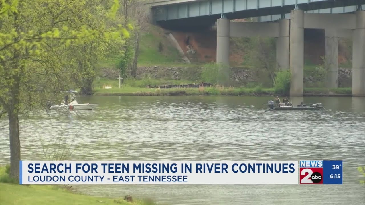 Search for teen missing in river continues in East TN - YouTube