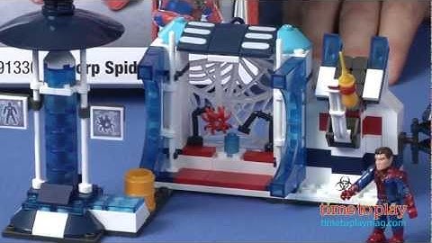 MEGA Bloks The Amazing Spider-Man Oscorp Spider Lab from MEGA Brands