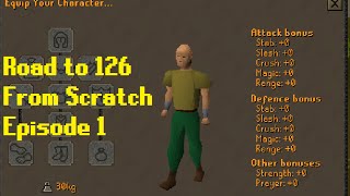 [OSRS] - Road to 126 - From Scratch - Episode 1 - Questing
