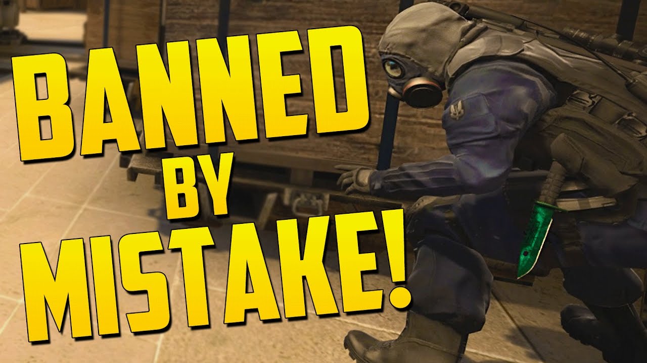 BANNED BY MISTAKE! - CS GO Funny Moments in Competitive - YouTube