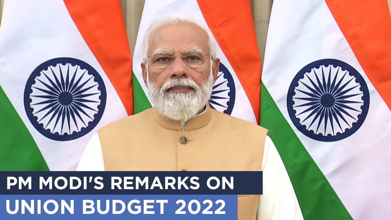 PM Modi's remarks on Union Budget 2022