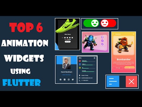 Top 6 Animation Widgets using Flutter  - @RnD1
