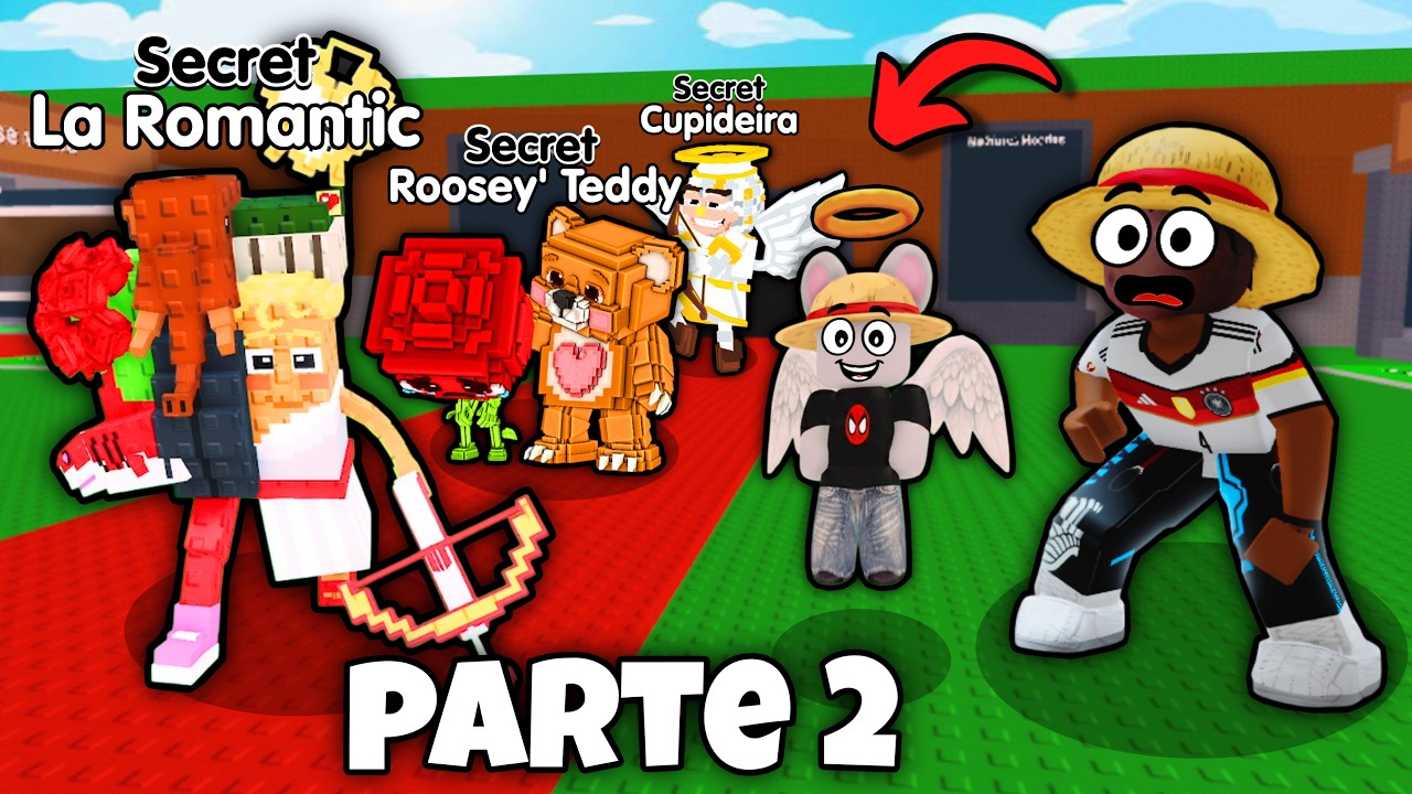 💘 MÁQUINA DE VALENTINES, ASSAS DE CUPIDO e NOVIDADES NA ATUALIZAÇÃO DO ROUBE UM BRAINROT! (PART 2)