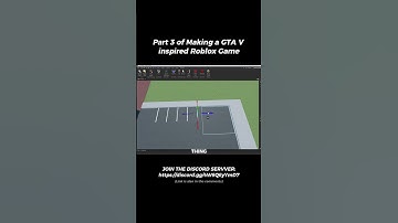 Part 3 Creating a roblox game #roblox #robloxstudio #shorts #devlog #fivem #gta #gtarp #roleplay