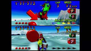 Wave Race 64 - 2P Vs. Mode (Actual N64 Capture) screenshot 5