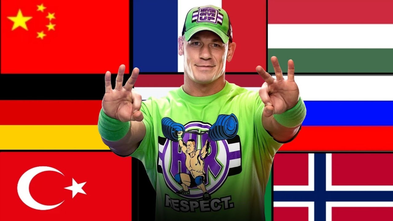 What languages does john cena speak