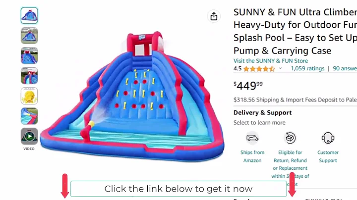 SUNNY & FUN Ultra Climber: The Ultimate Water Slide Park