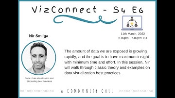 VizConnect Data Visualization & Storytelling Best Practices