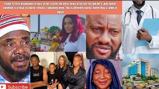 Finally Pa Pete in tears as he receive the worst news Yul Edochie & Judy Austin condition is BAD