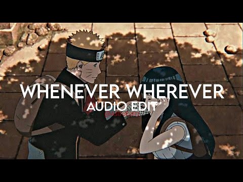 Whenever, Wherever [edit audio] #audioedit #editaudio #foryou #like