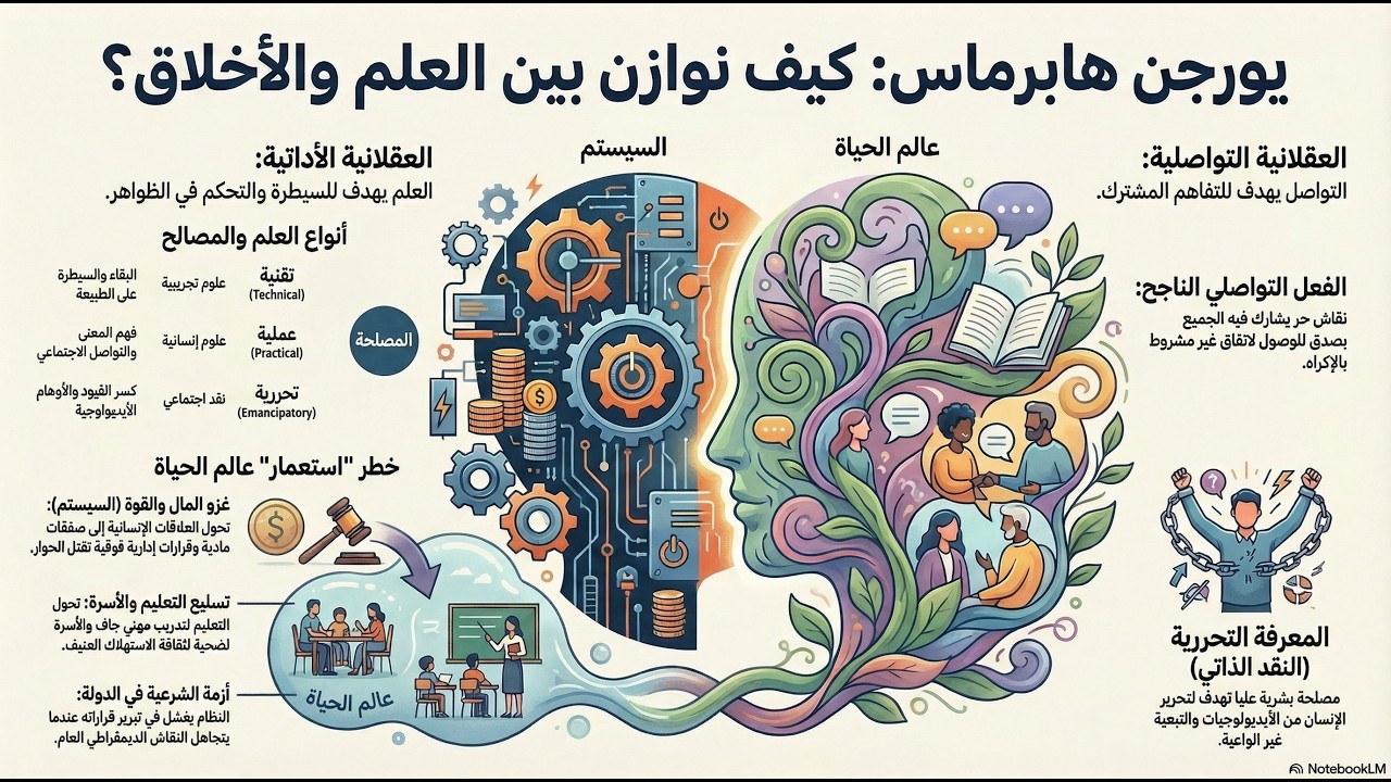 يورغن هابرماس - الموازنة بين العلم والأخلاق