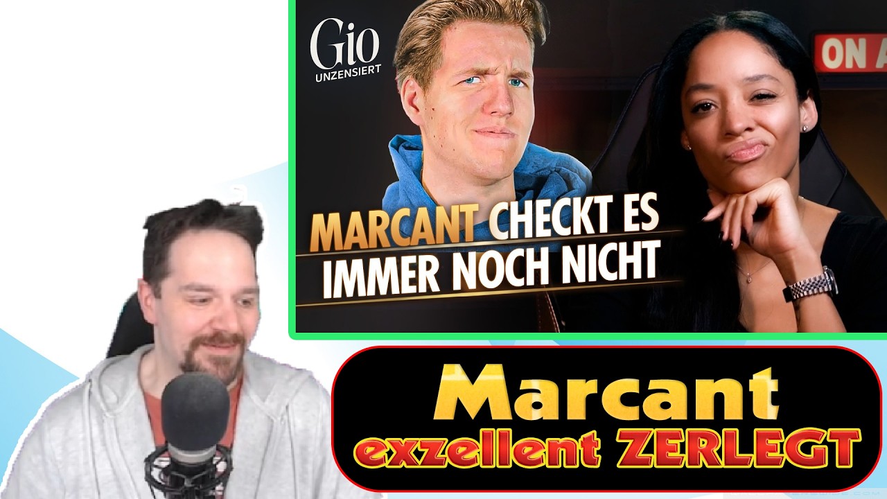 Gnadenlos ZERLEGT - Gio unzensiert vs Marcant | Reaction auf Gio: Ich reiche Marcant die Hand