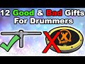 Top 12 Best and Worst Gifts for Drummers