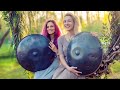 Hang drum healing music  bloom  relaxing yoga music positive energy music for meditation calm