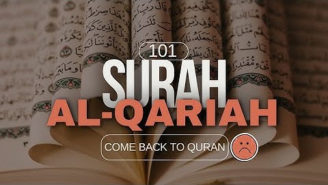 101 | Surah Al-Qariah | سورة القارعه | Ridjaal Ahmed | Listen to Beautiful Quran Daily ❤️
